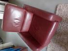 Leren fauteuil 