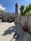 Parasol met voet