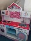 Houten kinder keuken