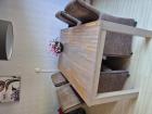 Tafel met 4 eetkamerstoelen 