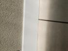 Gratis afhalen : Restant mdf plint 7 stuks l=240 cm h=9cm wit