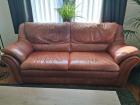 Cognac Kleurig bankstel , 3 zits, 2 zits en fauteuil