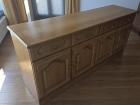Dressoir van massief blank eiken