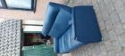 3 zits bank blauw