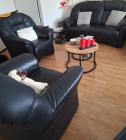 2 zitsbank en 2 fauteuils 