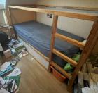 Ikea omkeerbaar bed halfhoog/laag incl. speeltent