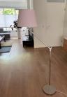Leuke staande lamp met roze jap