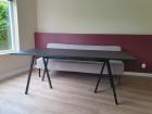 Zwarte eettafel 200 x 93