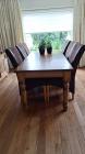 Eethoek met 6 stoelen