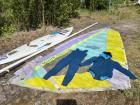 surfplank met zijl