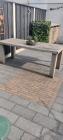 Steigerhouten tafel