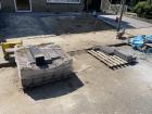 5m2 bruinpaarse betonklinkers