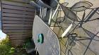 Gietijzeren tuinset 6 stoelen