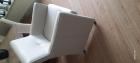 4 eetkamerstoelen met wieltjes 