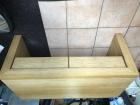 Massief eiken salontafel met twee lades