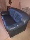 bank, 2,5 zits, long live leather, blauw