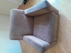 2 bruine fauteuils 