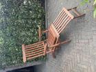 Ligstoelen hardhout 