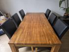 Eethoek met stoelen 