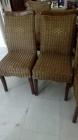 6 rotan stoelen 