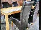 Eettafel met 4 stoelen 