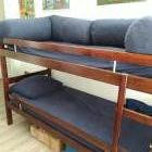 Ikea houten stapelbed 
