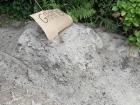Ophoogzand ongeveer 0,5 kuub wit zand