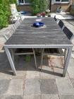 Tuintafel + 6 stoelen 