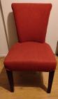 4x Rode stoelen