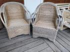 2 rotan stoelen 