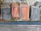 27 oud Hollandse dakpannen rood en grijs