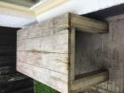 Tuintafel van steigerhout. 150 cm bij 80 cm