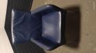 4 lederen stoelen