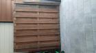 5 hardhouten schuttingdelen 1.80 hoog  Totaallengte ca 8 meter