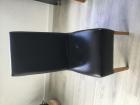 4 eetkamerstoelen. Kleur donkerblauw