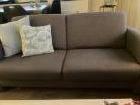 Antraciet grijzen bankstelsel 2 X 2,5 zits