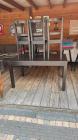 Eettafel met 5 stoelen 