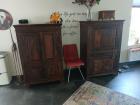 2 teak kasten