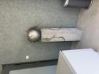 Beton look zuil met pot en plant