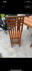 4 stoelen teak