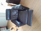 relax stoel bruin leder