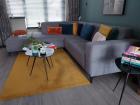 Hoekbank 260x180, hocker 90x65