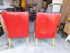 Leren stoelen