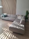 Hoekbank beige
