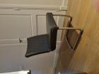 Eetkamerstoelen grijs leer