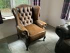 Leder fauteuil