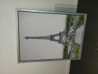 Foto met fotolijst Eiffeltoren
