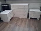 Ladenkast met 3 bijpassende nachtkastjes