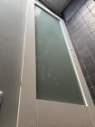 Opdek deur met glas