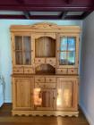 Handgemaakte grenen buffet kast